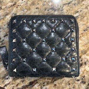 Valentino garavani rock stud wallet